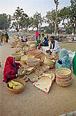 Khajuraho village - the market 